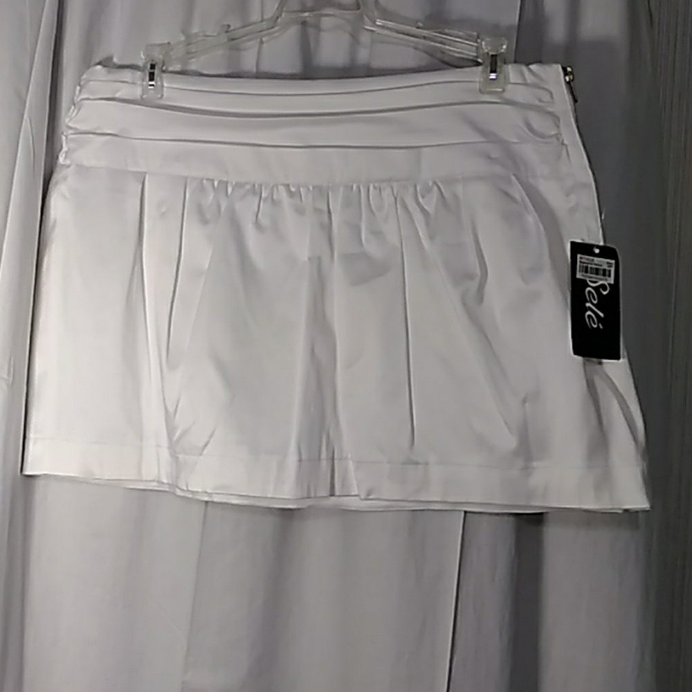 Satin skirt